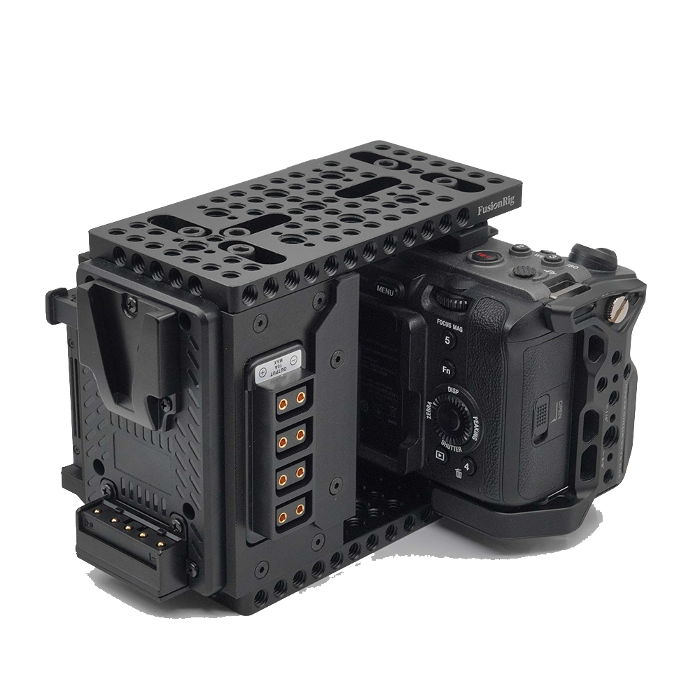 Fusionrig สําหรับ Sony FX3/FX30 กล้อง Cage ขยายโมดูล cineback