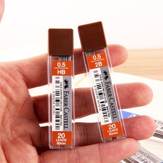 Faber-castell Super Fine ดินสอกดตะกั่ว 2B/HB 0.5 มม. 20 ชิ้น…