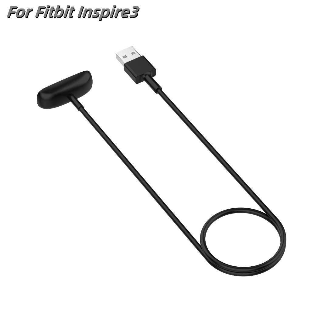 เปลี่ยน Fitbit Inspire3 แท่นชาร์จ คลิปสายชาร์จ USB สําหรับ Fitbit Inspire3