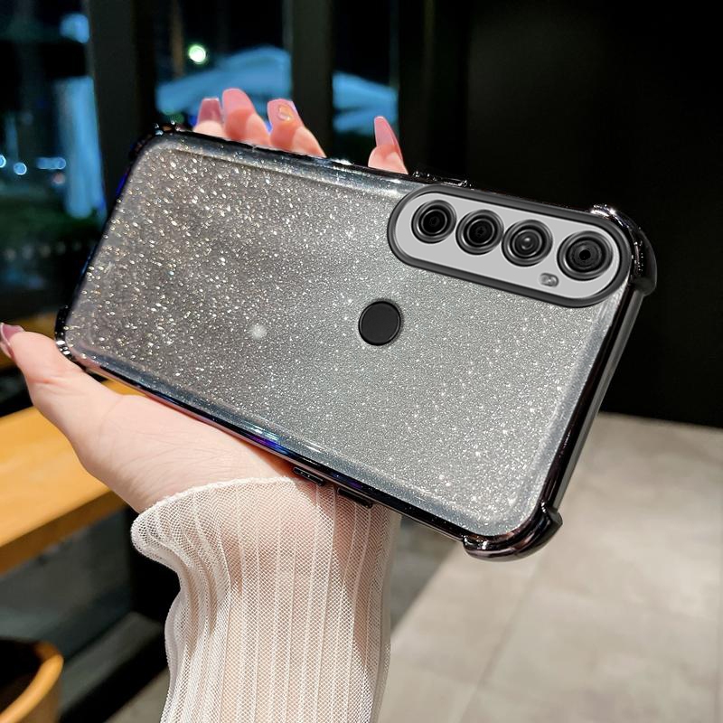 FOR เคส [3 in 1] เคสสำหรับ Realme 5 realme c3 realme 5i realme 6i 5 pro เคสโทรศัพท์ ซอฟต์เคส ซิลิโคนกันกระแทก ดีไซน์ใหม่สวยงาม มีเชือกคล้อง กระจกแต่งหน้าพร้อมที่ยึด SJSFHZJ01