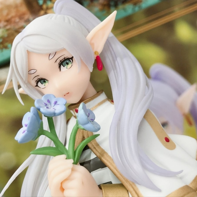 19 ซม.อะนิเมะ Frieren: Beyond Journeys End Frieren Action Figure รูปปั้น PVC ตุ๊กตาสะสมของเล่นเด็กคริสต์มาสของขวัญ ราคา ถูกที่สุด ดีลบีเคเค แกลเลอรีภาพที่ 2