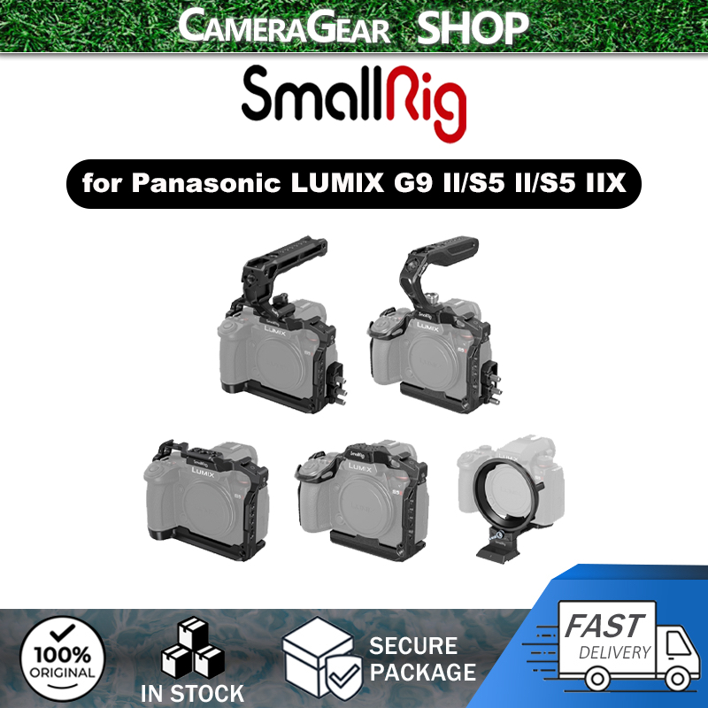 SmallRig “Black Mamba”Cage Kit for Panasonic LUMIX G9 II/S5 II/S5 IIX Camera -4024