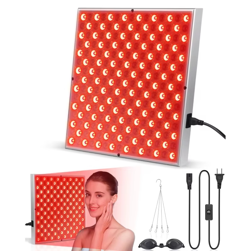 Led Red Light Therapy แผงโคมไฟสําหรับ Facial Anti Aging Skin Care Beauty 225 LED Light Body Pain Relief เครื่องมือกายภาพบําบัด