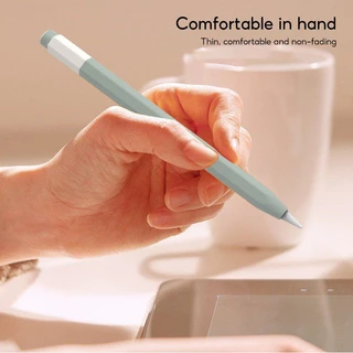 เคสสไตลัสดินสอสําหรับ Apple Pencil USB C ฝาครอบป้องกันปลอกซิลิโคนอ่อนนุ่ม
