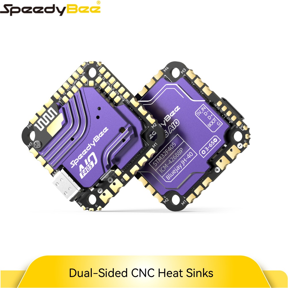 SpeedyBee F405 AIO 40A Bluejay 25.5x25.5 3-6S ตัวควบคุมการบิน