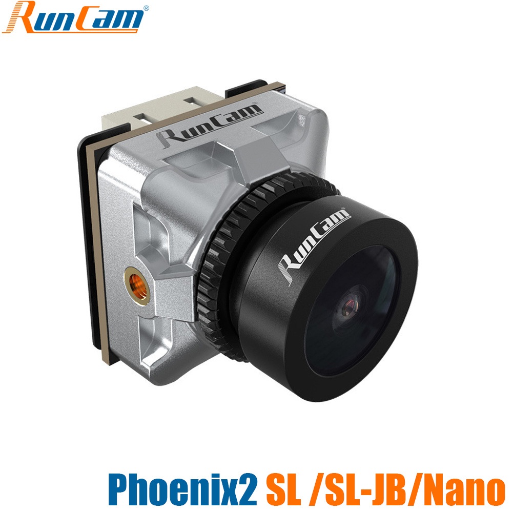 RunCam Phoenix 2 / Joshua / Nano All-weather Cross-Camera กล้องรูรับแสงขนาดใหญ่ Latency ต่ํา 1000 TV