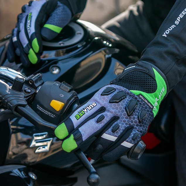 Sulaite- ถุงมือแข่งรถจักรยานยนต์ป้องกันการตก