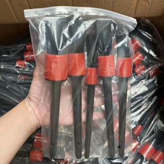 5pcs ชุดล้างรถ แปรงล้างรถยนต์ แปรงดีเทลลิ่ง