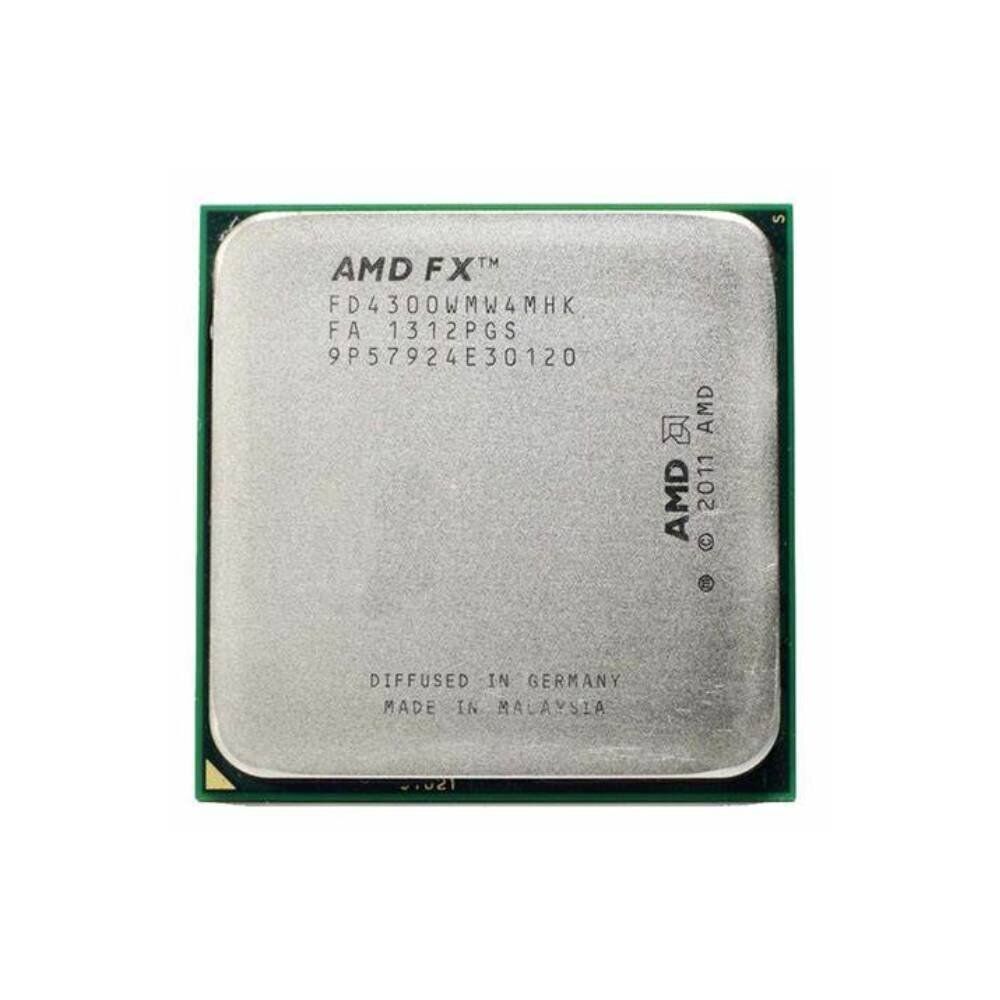 Fx-4300 CPU 3.8GHz ซ็อกเก็ต AM3+ โปรเซสเซอร์ 95W