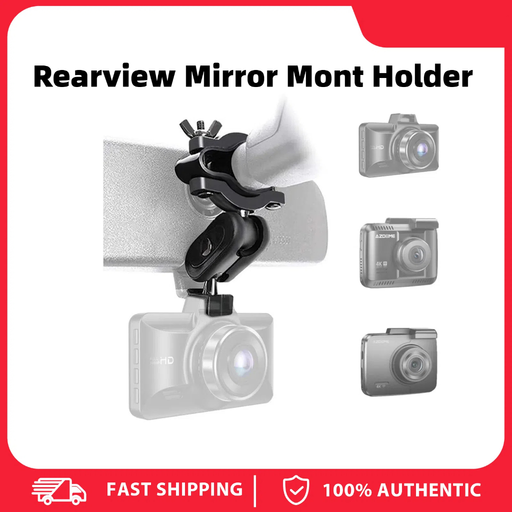 1 ชิ้น 360° เมาท์ยึดกล้องมองหลังรถยนต์ หมุนได้ สําหรับ AZDOME M01 Pro M17 GS63H