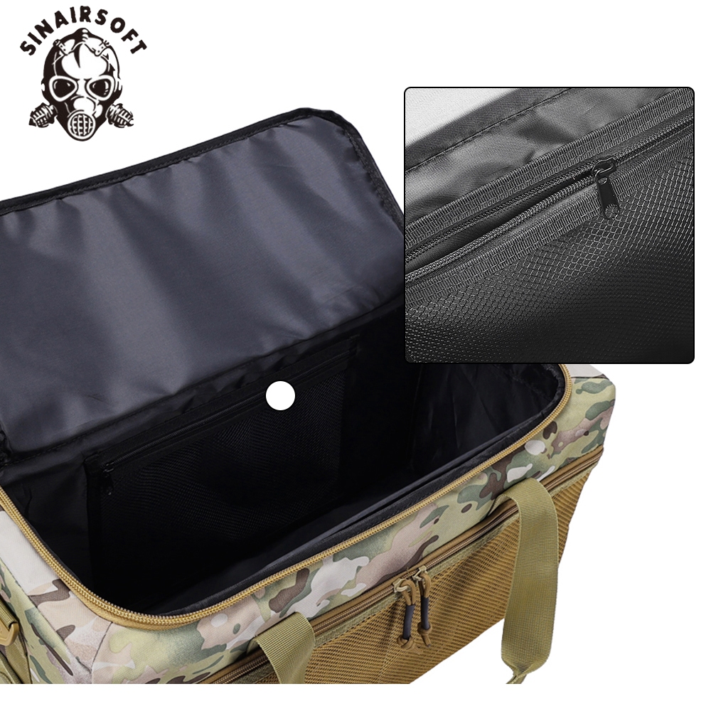 Sinairsoft Outdoor Multi functional Camping Storage Bag Outdoor Tool Kit Storage Box Large Capacity Handbag Equipment Bag - รูปที่ 6