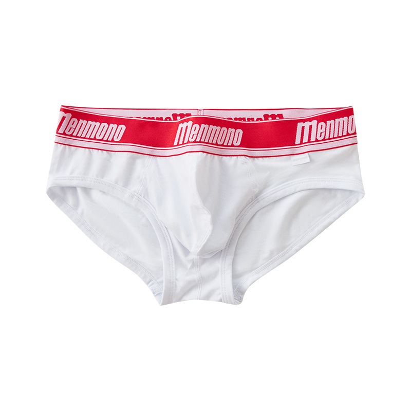 Menmono กางเกงผ้าฝ้ายระบายอากาศแนวราบสําหรับผู้ชาย