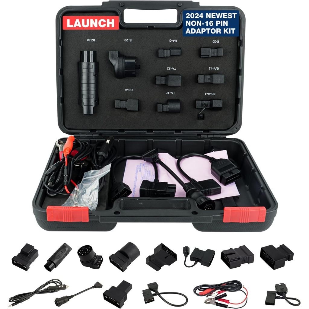 Launch Non-16 Pin Adapter Kit Work สําหรับ LAUNCH CRP919E BT/ CRP919X BT LAUNCH X431OE-Standard Conn
