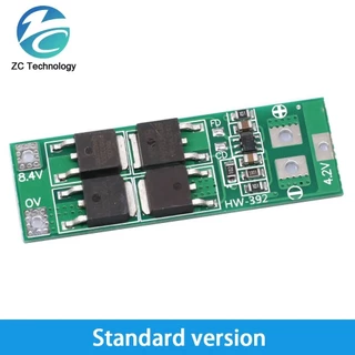 2s 20A 7.4V 8.4V 18650 แบตเตอรี่ลิเธียมป้องกัน/BMS บอร์ดมาตรฐาน/Balance สําหรับ DIY