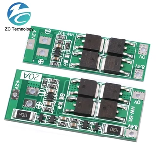 2s 20A 7.4V 8.4V 18650 แบตเตอรี่ลิเธียมป้องกัน/BMS บอร์ดมาตรฐาน/Balance สําหรับ DIY