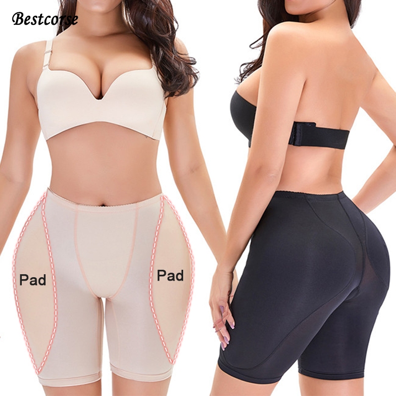 Bestcorse 6XL ขนาดต้นขา สะโพกและ กางเกงโฟมสําหรับ ชุดชั้นในไม่มีรอยต่อกางเกงแผ่นสําหรับผู้หญิงปลอม เสริมสะโพก กางเกงเสริมสะโพก กางเกงเสริมก้นและสะโพก กางเกงในเสริมก้น กางเกงในเสริมสะโพก กางเกงยกก้น ตูดปลอม
