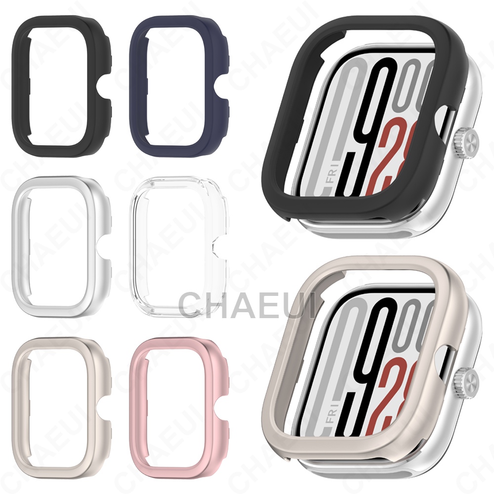 ป้องกันหน้าจอป้องกันพีซีเคสครึ่งกรอบสําหรับ Redmi Watch 6 / Redmi Watch 5 / Redmi Watch 4