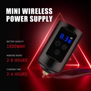 yilong ชุดเครื่องสักปากกาไร้สายมอเตอร์ระดับโปร 1500mAh, อินเทอร์เฟซ RCA, ชาร์จ Type C, ชุดครบชิ้น 47 ชิ้น อุปกรณ์ครบชุด เหมาะสำหรับฝึกซ้อมและผู้ที่ชื่นชอบศิลปะสัก