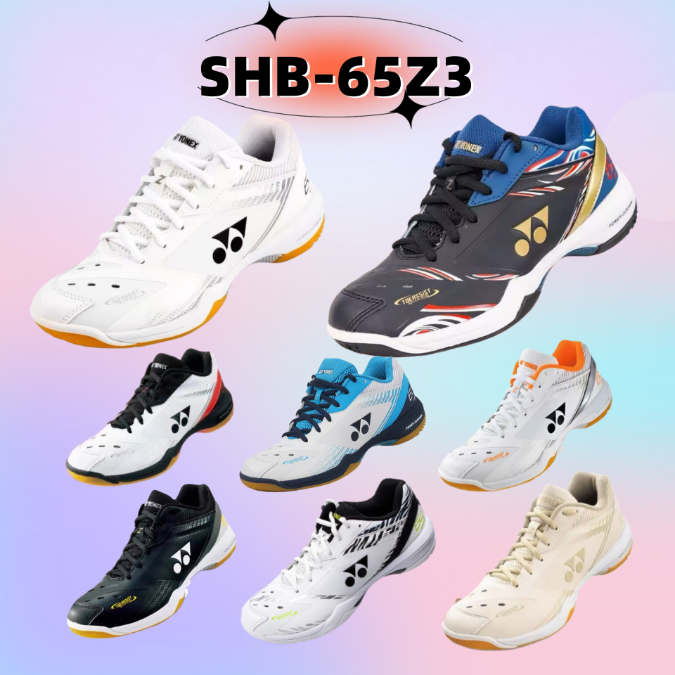 Yonex Power Cushion 65Z3 C-90 รองเท้าแบดมินตัน ธรรมชาติ สําหรับผู้ชาย ผู้หญิง คุณภาพสูง