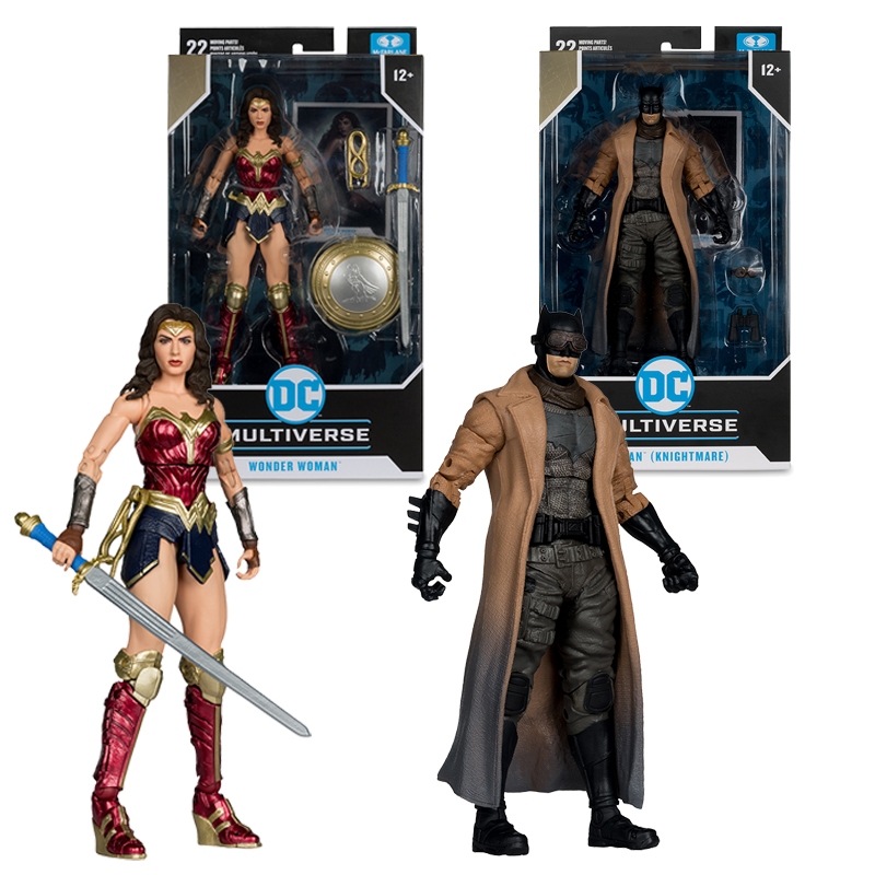 [ในสต็อก] Mcfarlane Toys BATMAN V SUPERMAN: DAWN OF JUSTICE BATMAN KNIGHTMARE WOMAN KNIGHTMARE DC Multiverse 7 นิ้ว Action Figure