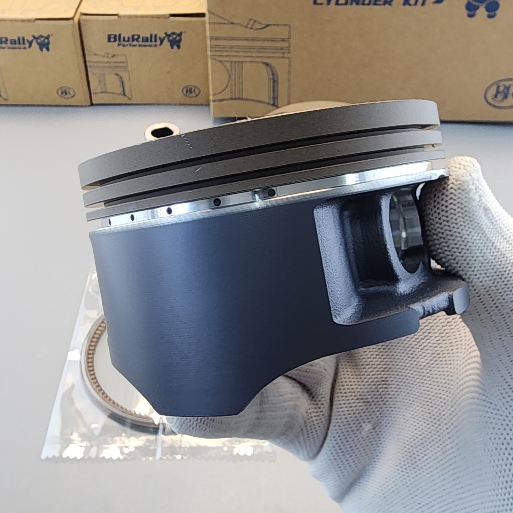 ชุดลูกสูบรถจักรยานยนต์ XR400R /TRX400EX/ TRX400X Dia.85mm Pin.20mm พร้อมเคลือบคู่ - รูปที่ 3