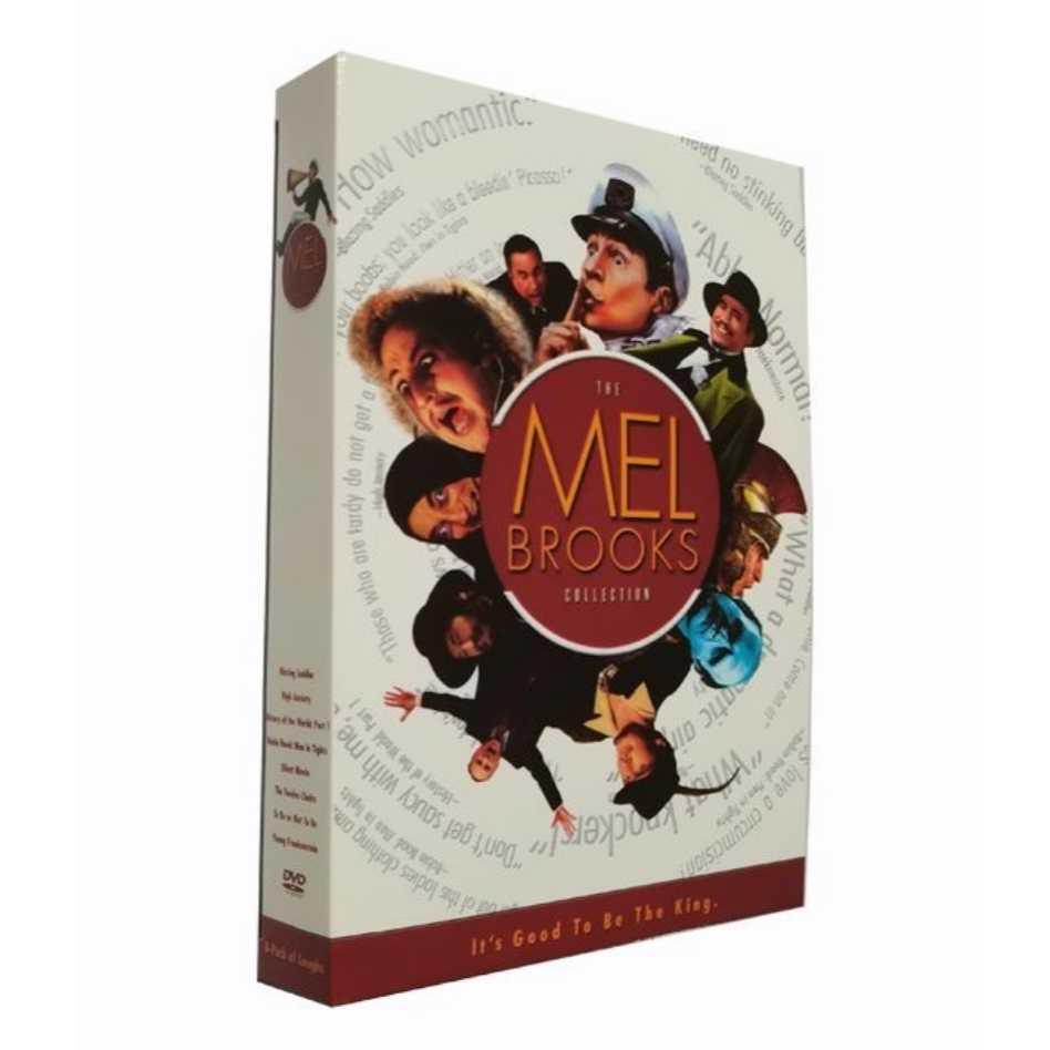 Dvd ใหม่ Mel Brooks Mel Brooks Collection 8DVD ซับการออกเสียงภาษาอังกฤษ