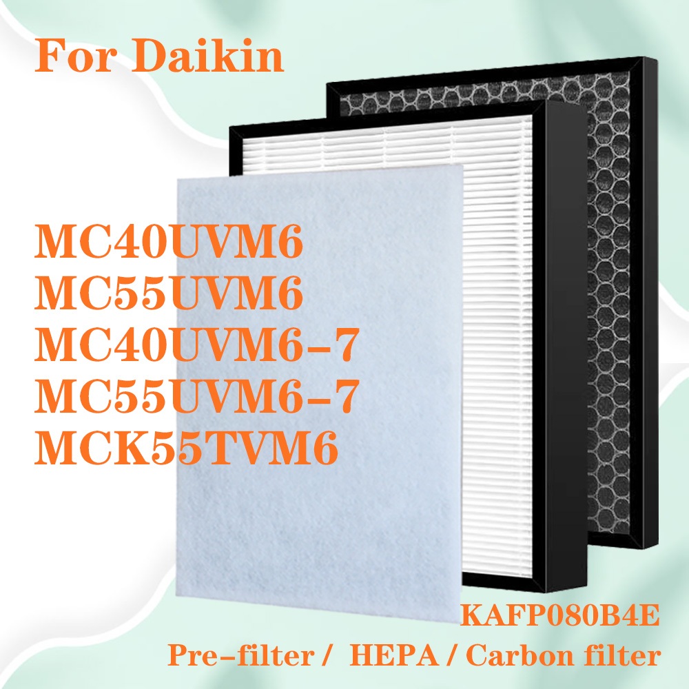 สําหรับเครื่องฟอกอากาศ Daikin MC40UVM6 MC55UVM6 MC40UVM6-7 MC55UVM6-7 MCK55TVM6 KAFP080B4E เปลี่ยนตั