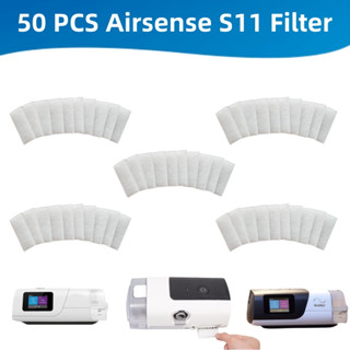 ผ้าฝ้ายกรอง CPAP 50 ชิ้นสําหรับ ResMed Airsense S11