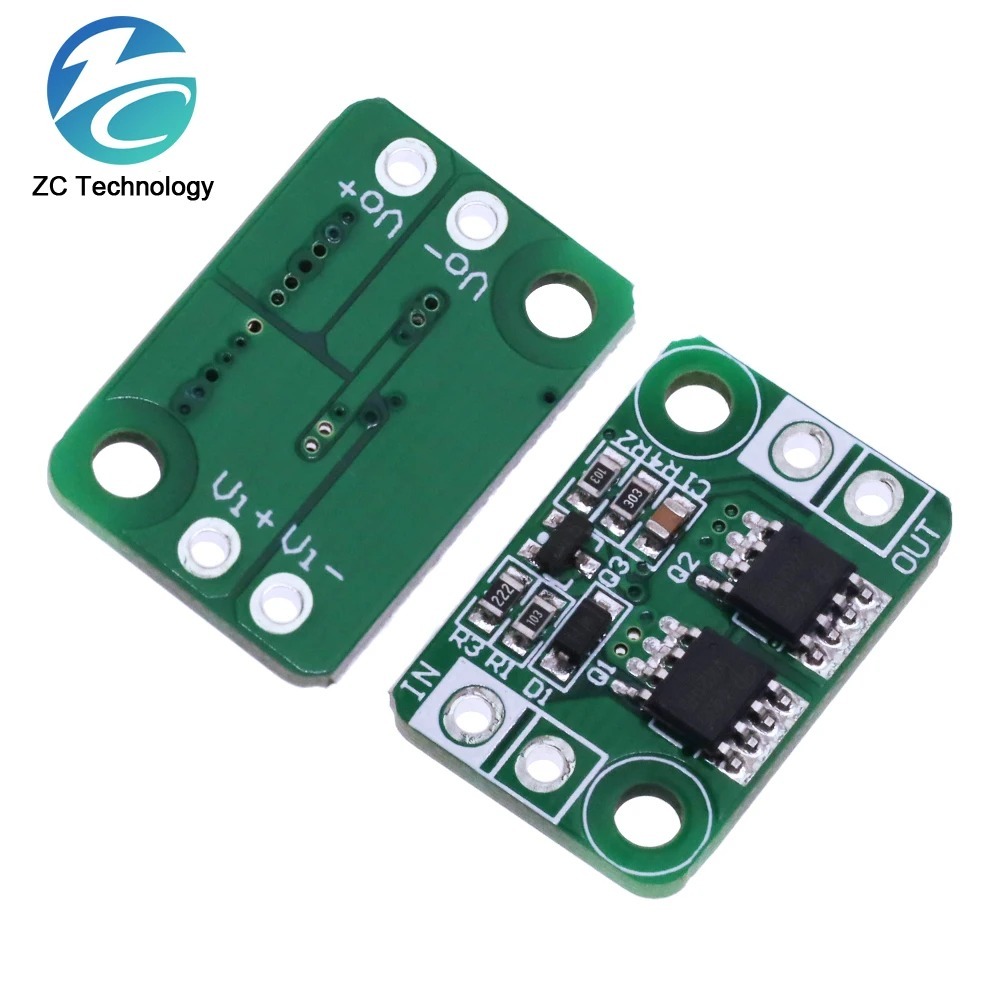 Dc 3-30V 4A Ideal Diode Module แบตเตอรี่ชาร์จ Charger Anti Reverse Connection Power Protection Board Module Common Ground