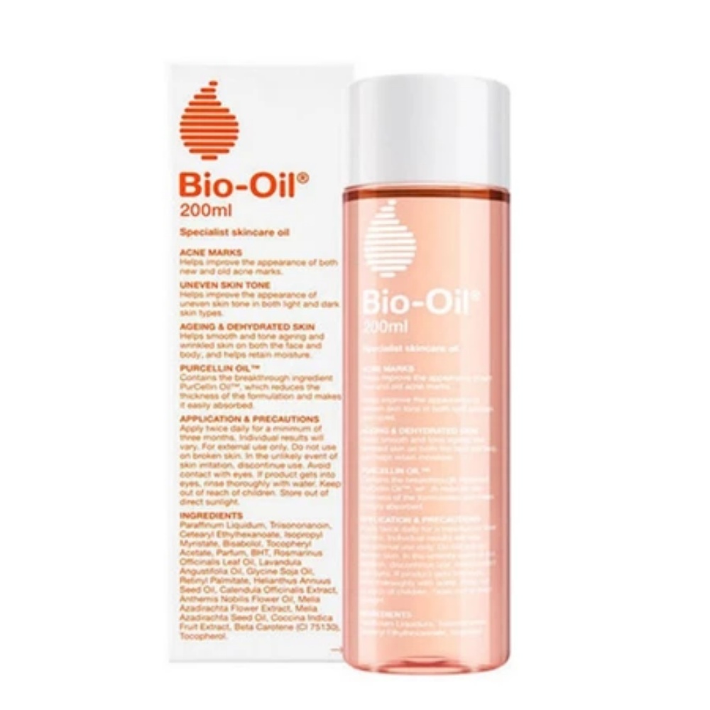 Bio-oil Purcellin Oil (200ml) ผลิตภัณฑ์ลบรอยแผลเป็น