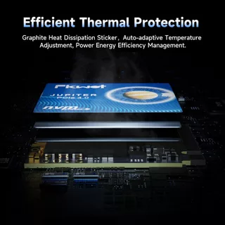 Fikwot FX953 M.2 2230 PCIe Gen4 NVMe SSD, ความเร็วอ่านสูงสุด 5000MB/s, ความเร็วเขียน 4500MB/s, รองรับ Steam Deck, Asus ROG Ally, Microsoft Surface Pro