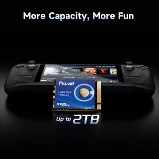 Fikwot FX953 M.2 2230 PCIe Gen4 NVMe SSD, ความเร็วอ่านสูงสุด 5000MB/s, ความเร็วเขียน 4500MB/s, รองรับ Steam Deck, Asus ROG Ally, Microsoft Surface Pro
