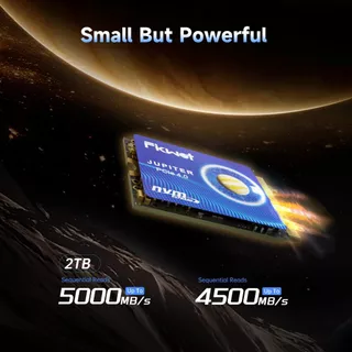 Fikwot FX953 M.2 2230 PCIe Gen4 NVMe SSD, ความเร็วอ่านสูงสุด 5000MB/s, ความเร็วเขียน 4500MB/s, รองรับ Steam Deck, Asus ROG Ally, Microsoft Surface Pro