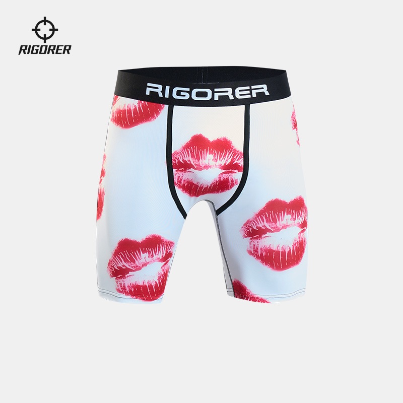 Rigorer กางเกงรัดกล้ามเนื้อ กางเกงออกกำลังกายขาสั้น แบบแห้งเร็ว สําหรับผู้ชาย — صورة 7