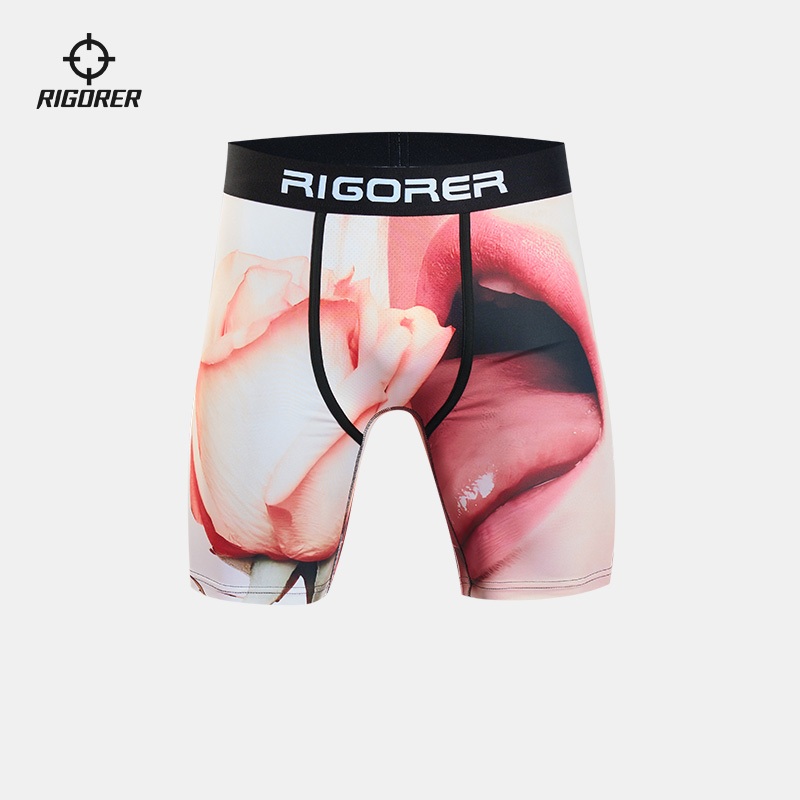 Rigorer กางเกงรัดกล้ามเนื้อ กางเกงออกกำลังกายขาสั้น แบบแห้งเร็ว สําหรับผู้ชาย — صورة 6