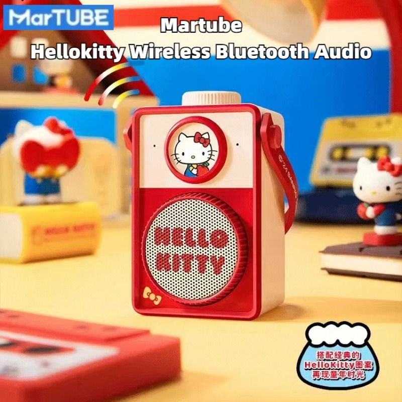 Martube hellokitty Bluetooth Audio Home Small High-Quality Sanrio Speaker Mini Portable Gift