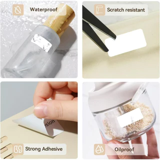 NIIMBOT D11/D110/101 ฉลากกระดาษสีขาวThermal Label Paper