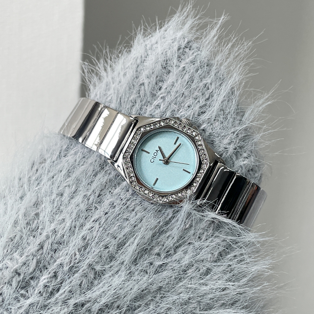 [CILOA] นาฬิกาคู่ Simple Connotation Ladies High-Appearance นาฬิกากันน้ํา 629