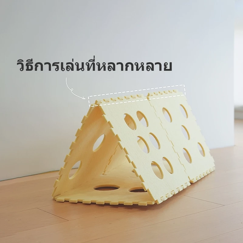 กล่องแมว บ้านแมว ที่นอนสัตว์เลี้ยง ลับเล็บแมว DIY thumbnail 3