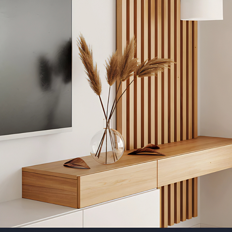 ระแนงไม้เทียม ลอนเหล