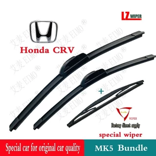 ชุดปัดน้ําฝน Honda CRV (หน้า+หลัง 3 ชิ้น) สําหรับ Gen 1/2/3/4/5 CR-V ใบปัดน้ําฝนรถยนต์ชุด