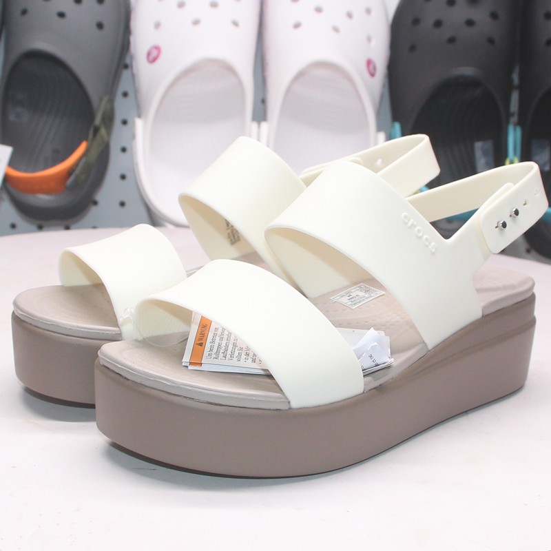 ต้นฉบับ 100% crocs ผู้หญิงรองเท้าแตะรองเท้าขนาดบวก 206453