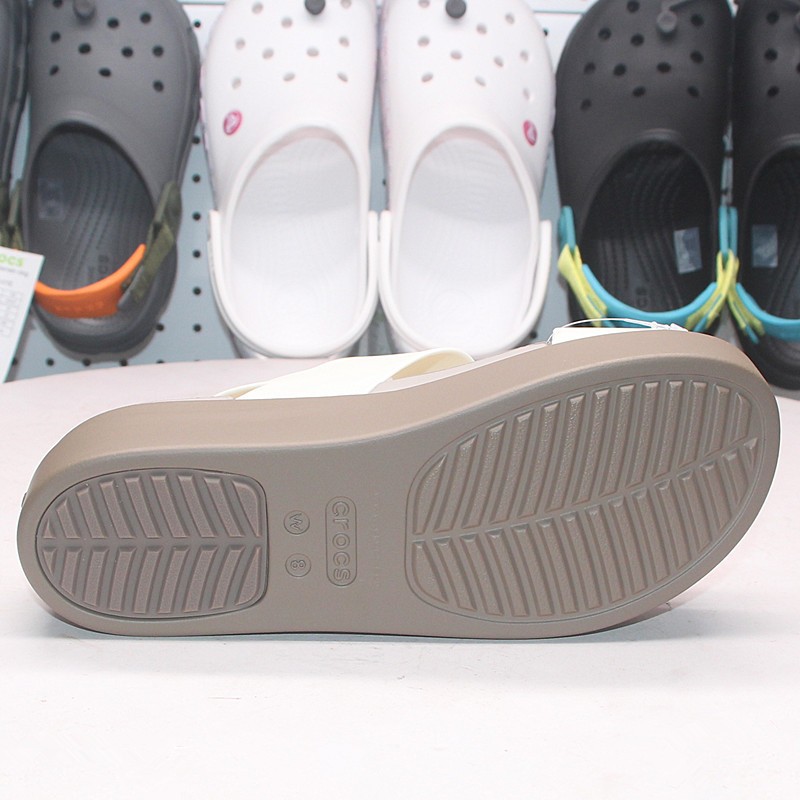ต้นฉบับ 100% crocs ผู้หญิงรองเท้าแตะรองเท้าขนาดบวก 206453