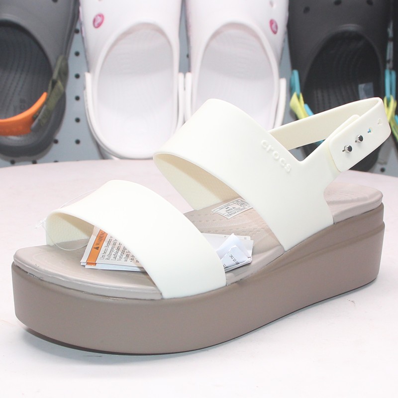 ต้นฉบับ 100% crocs ผู้หญิงรองเท้าแตะรองเท้าขนาดบวก 206453