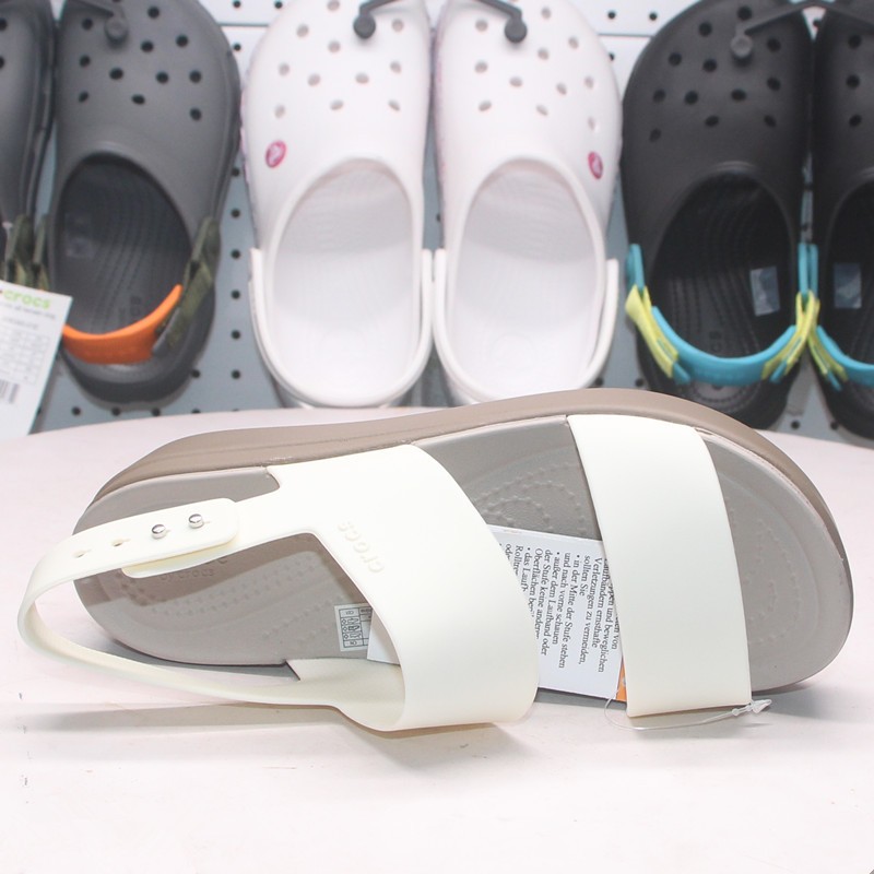ต้นฉบับ 100% crocs ผู้หญิงรองเท้าแตะรองเท้าขนาดบวก 206453