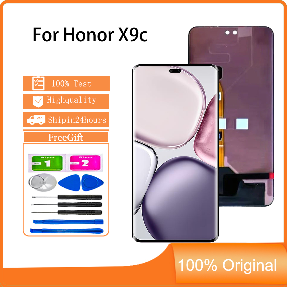 จอแสดงผล AMOLED ดั้งเดิม Honor X9c เปลี่ยนหน้าจอสัมผัส LCD