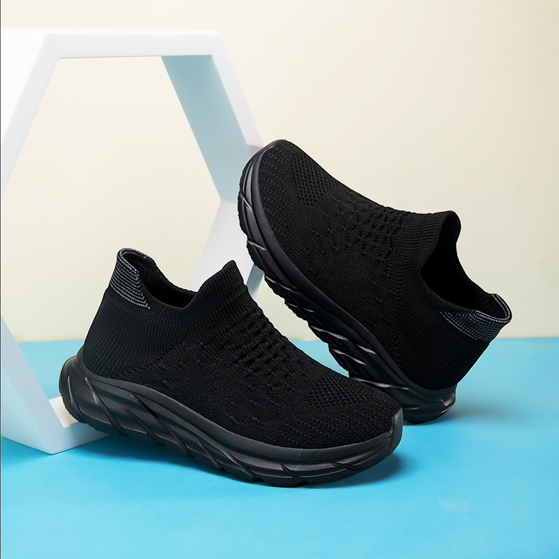 รองเท้าสวมเด็ก รองเท้าผ้าใบลำลอง สำหรับเด็กชายและเด็กหญิง น้ำหนักเบา ระบายอากาศได้ดี ขนาด 26-37 - รูปที่ 3