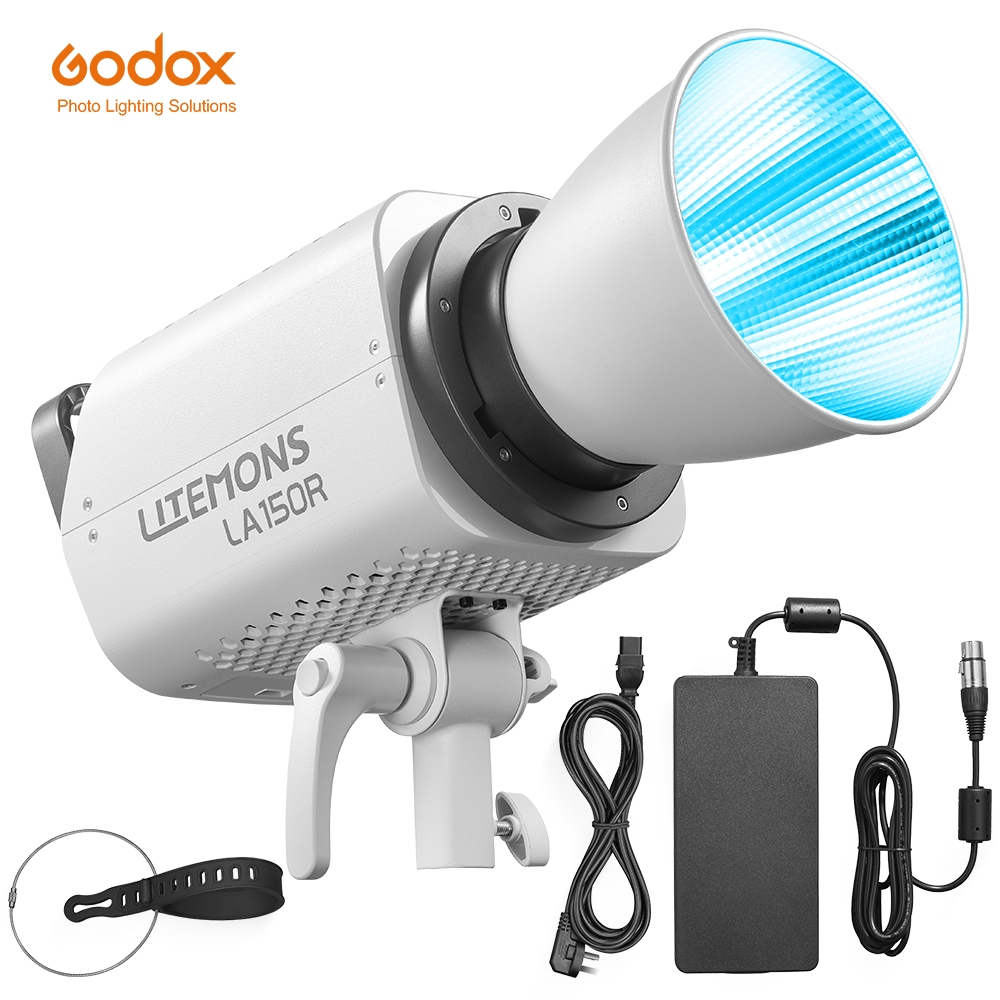 Godox LA150R/LA200R/LA300R/LA300BI 1800K-10000K COB Litemons ไฟ LED เต็มรูปแบบ Bowens Mount พร้อมกระ