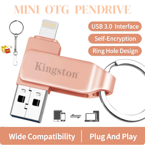 ความเร็วสูง Otg Pendrive 1TB แฟลชไดรฟ์ Usb 2TB Usb Thumbdrive สําหรับ iPhone Pendrive Storage