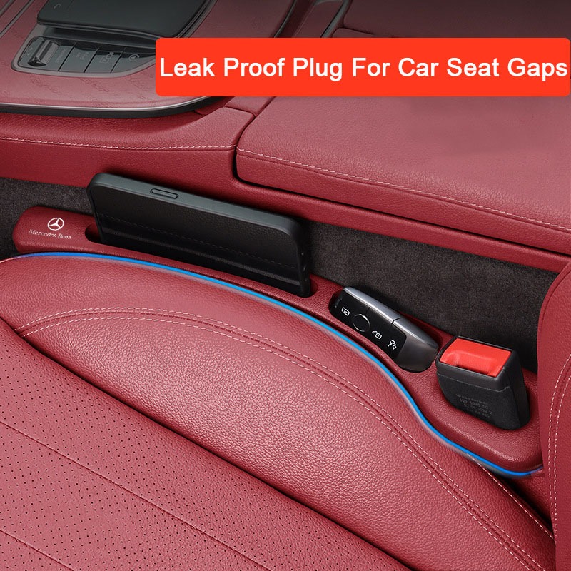รถที่นั่งรั่วปลั๊ก Gap Filler Soft Pad ที่นั่งด้านข้างตะเข็บโทรศัพท์ Key สําหรับ Mercedes Benz W202 